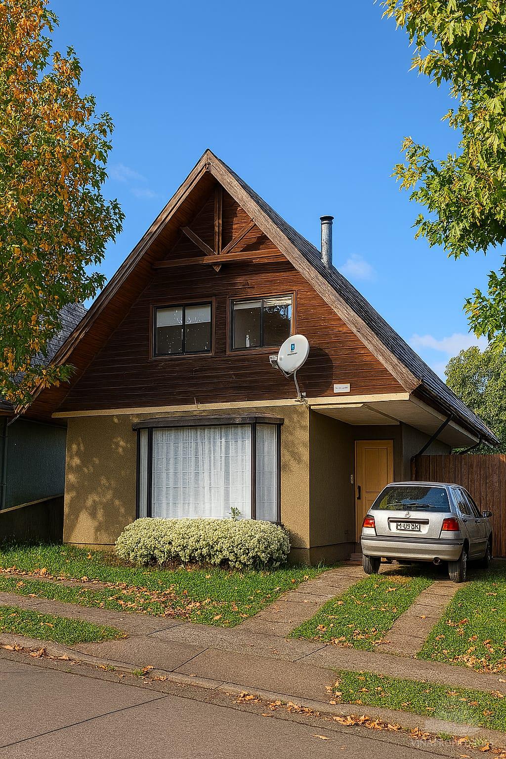 Casa 3D/3B con sala de estar, bow window, patio y estacionamiento techado 